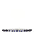 18K White Gold Iolite Metro Ring 48 4.5