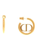 Metal 30 Montaigne Hoop Earrings Aged Gold
