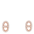 18K Rose Gold Diamond New Farandole Earrings