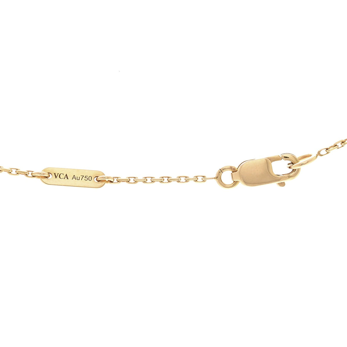 18K Rose Gold Sweet Alhambra Pendant Necklace