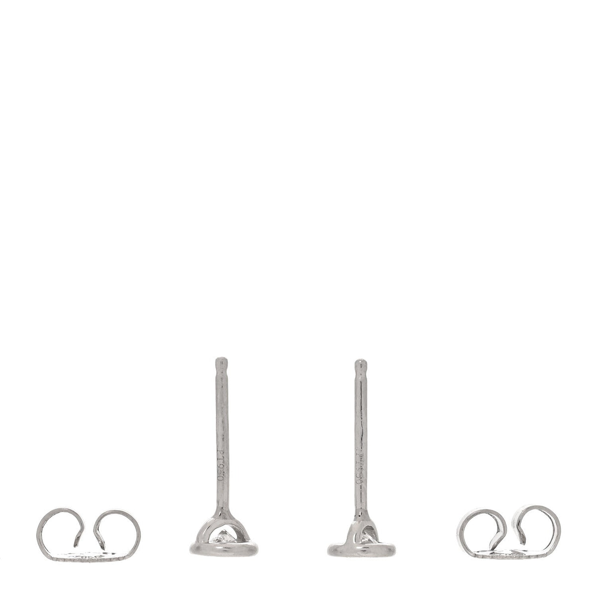 Platinum Diamond .28ctw Elsa Peretti Diamonds By The Yard Earrings