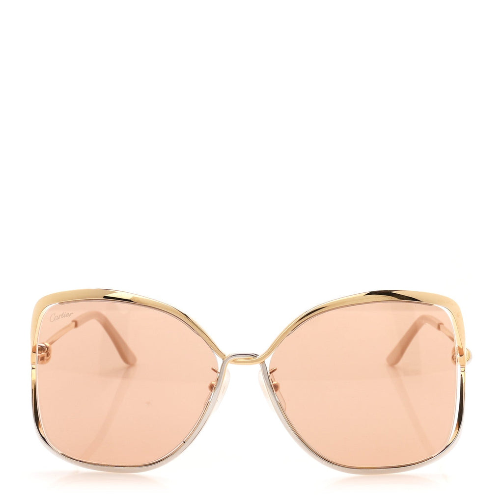 Metal Trinity Sunglasses CT0225SA Gold Silver