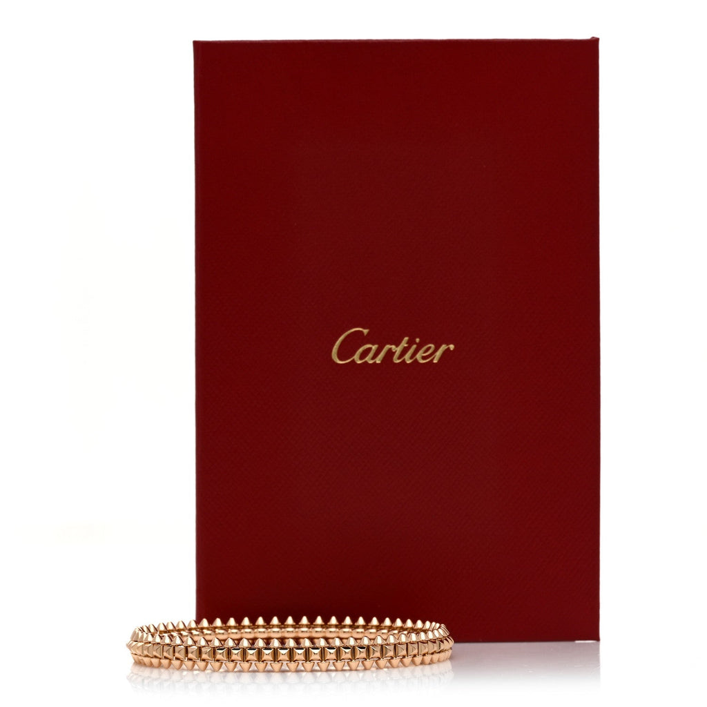 18K Pink Gold Small Clash De Cartier Bracelet 16