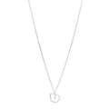 Sterling Silver Elsa Peretti Apple Pendant Necklace