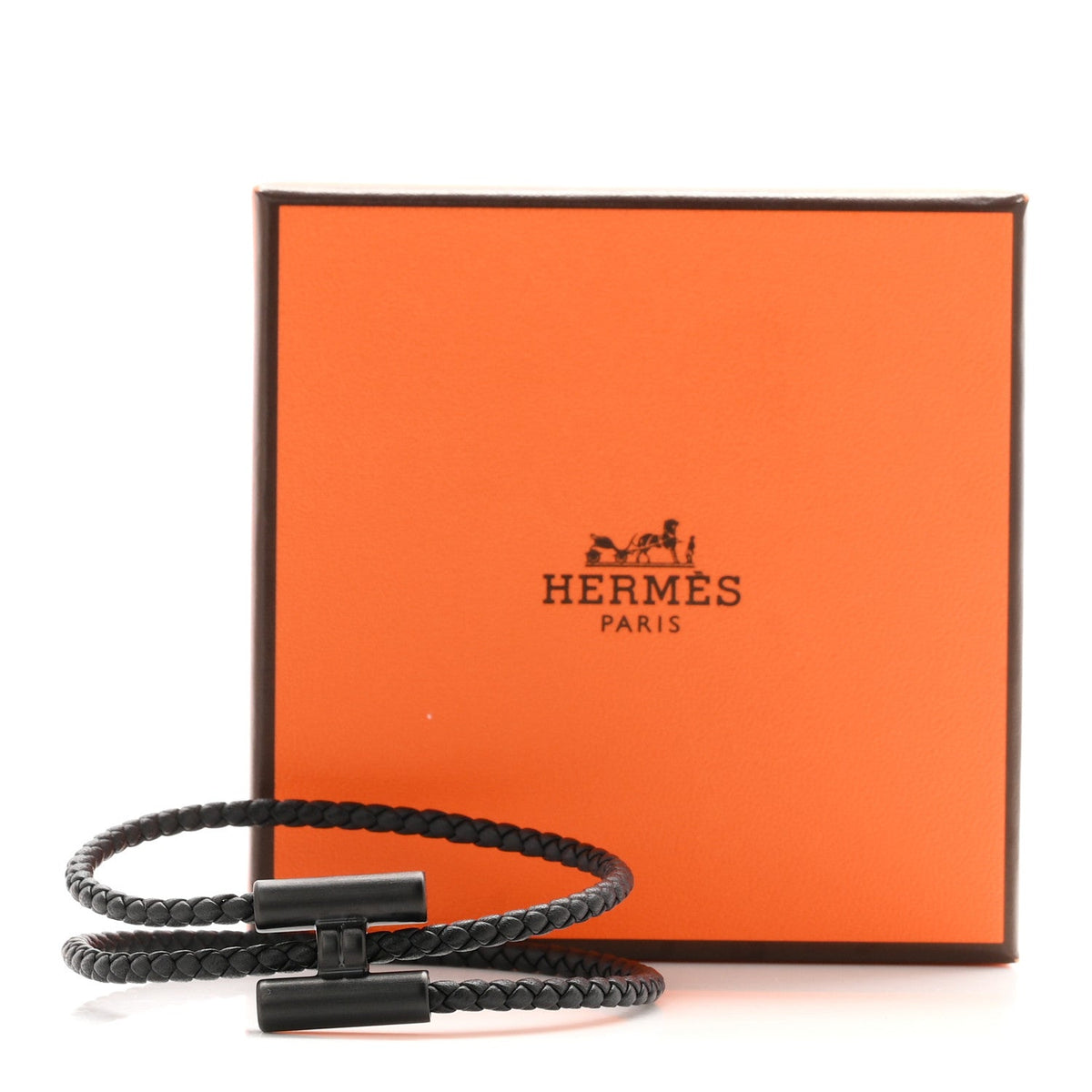 Swift Double Wrap Cord Tournis Tresse Bracelet T6 So Black