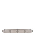 18K White Gold LOVE Bracelet 17