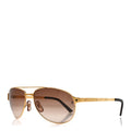 Santos Dumont Aviator Sunglasses 130 Gold