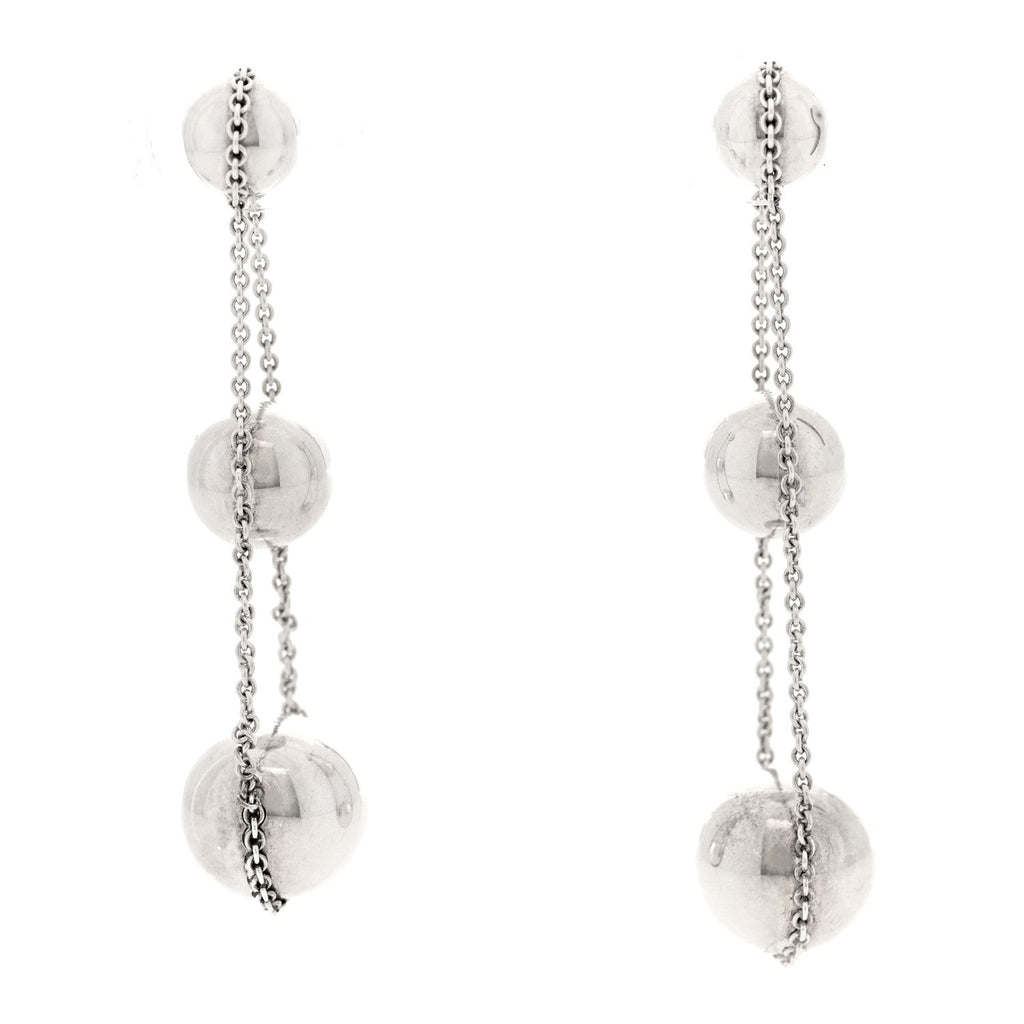 Sterling Silver HardWear Triple Drop Earrings
