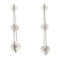 Sterling Silver HardWear Triple Drop Earrings