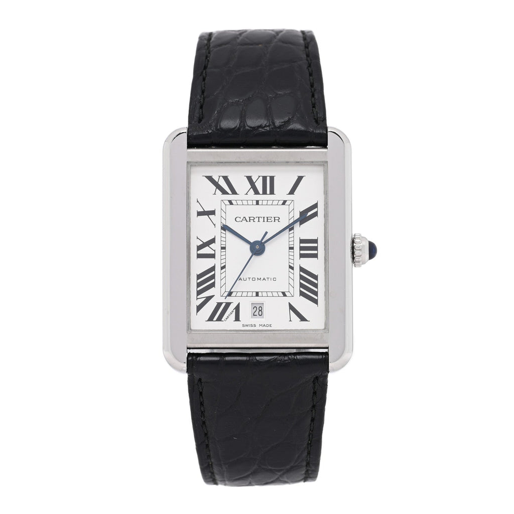Stainless Steel Alligator 31mm Tank Solo Automatic Watch