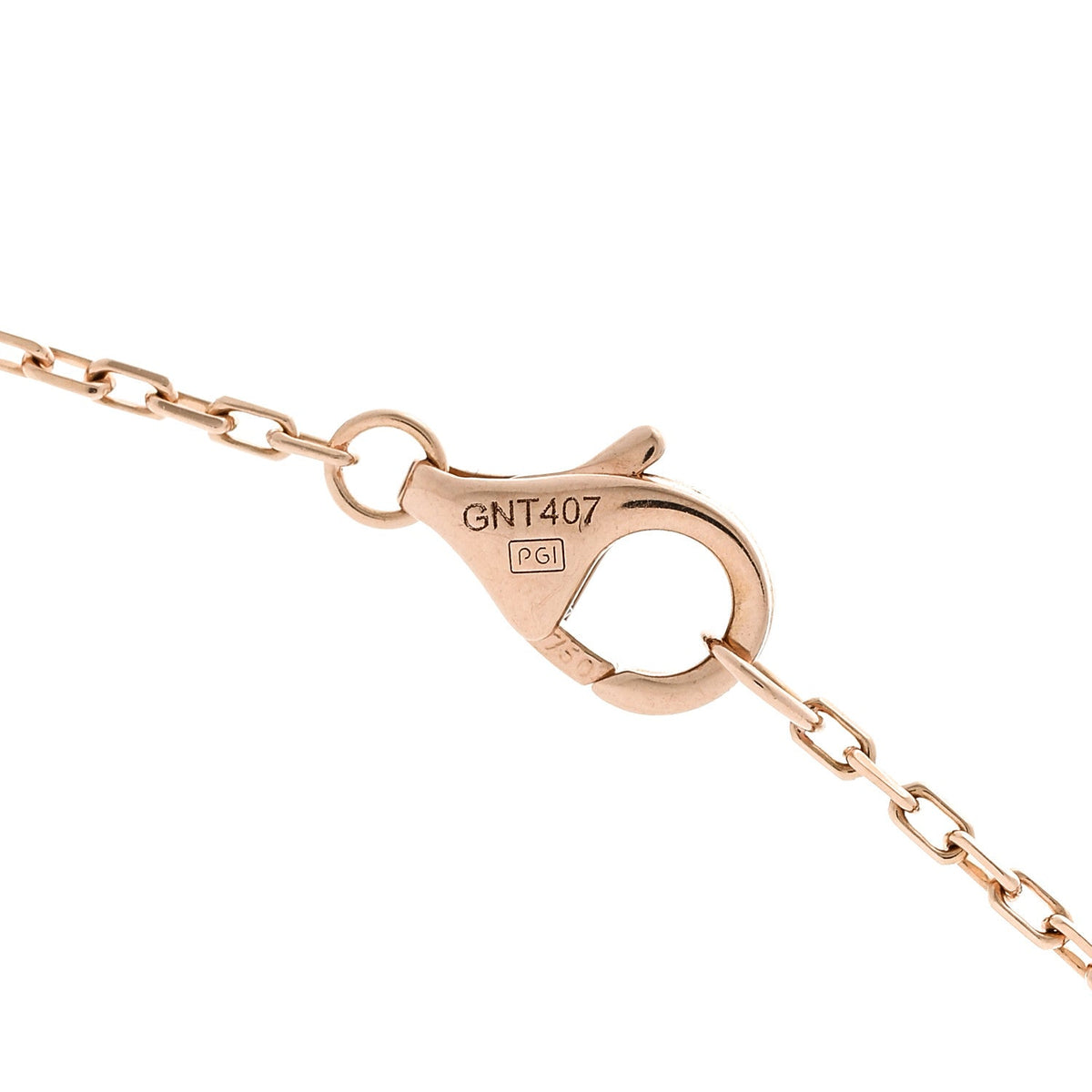 18K Pink White Yellow Gold Diamond Trinity De Cartier Pendant Necklace