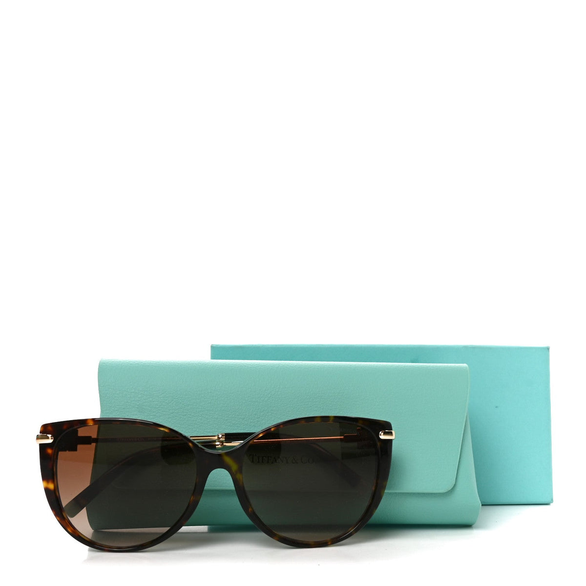 Acetate Metal Mother of Pearl T Wire Sunglasses TF4178 Havana Brown