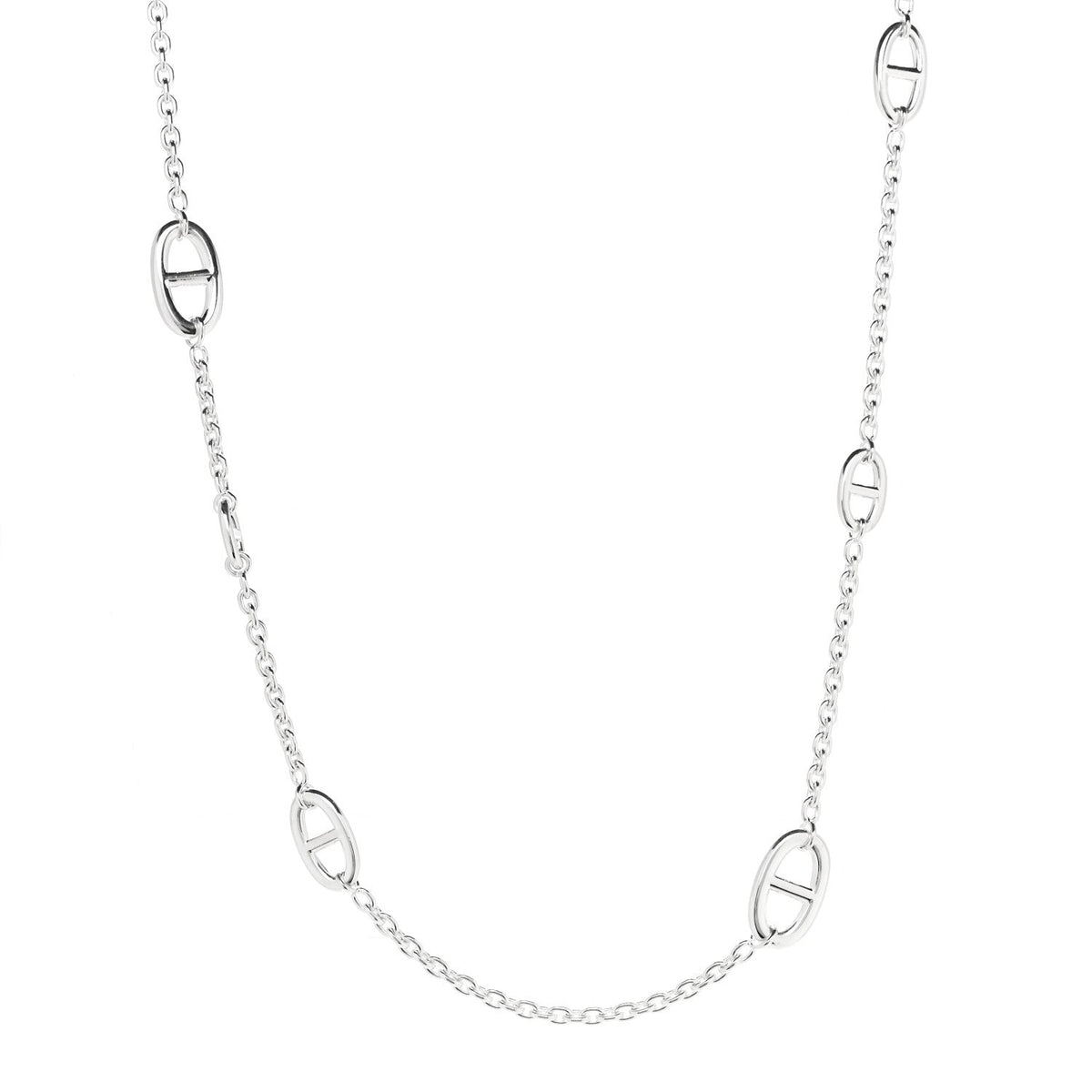 Sterling Silver Farandole Necklace 80