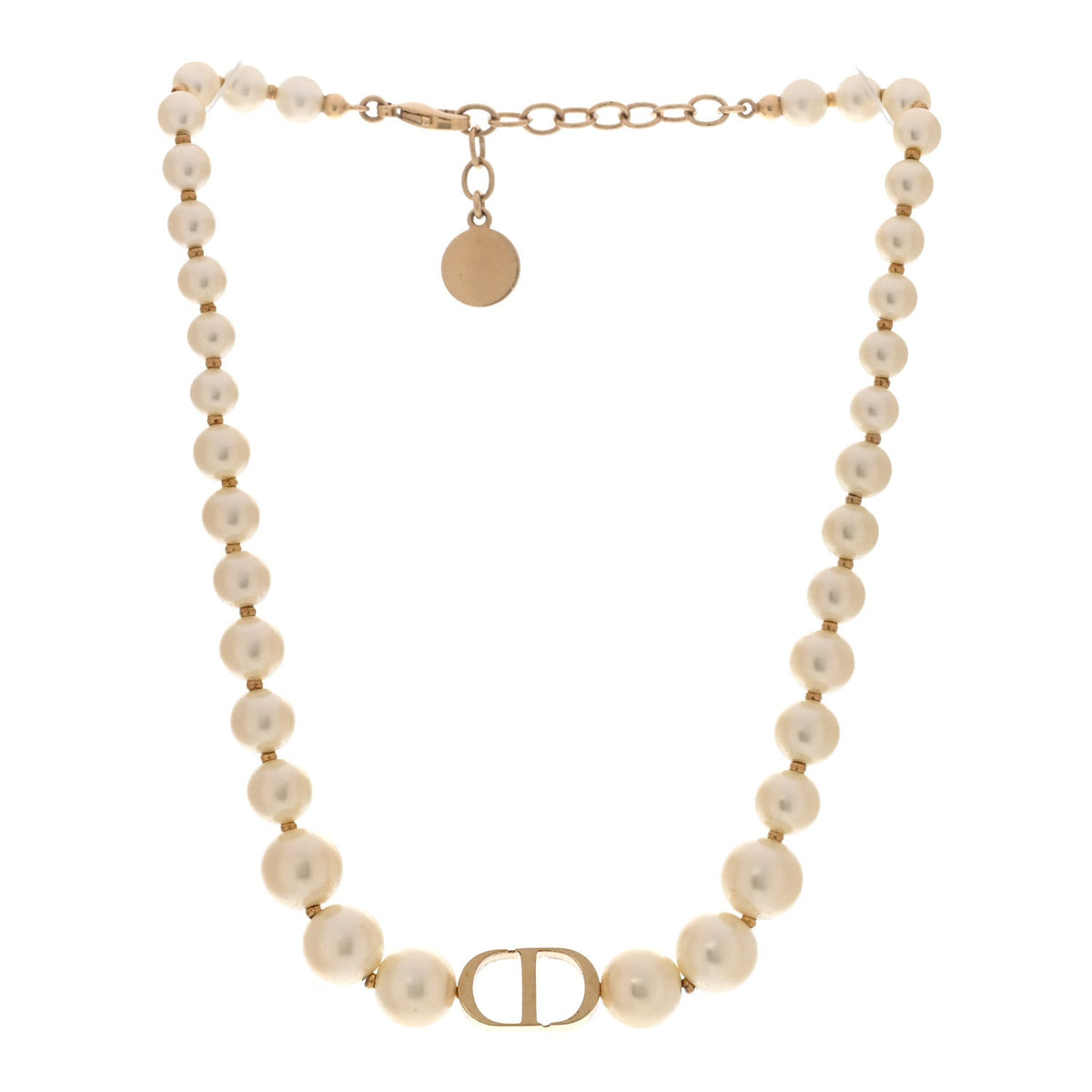 Pearl 30 Montaigne Choker Necklace Gold