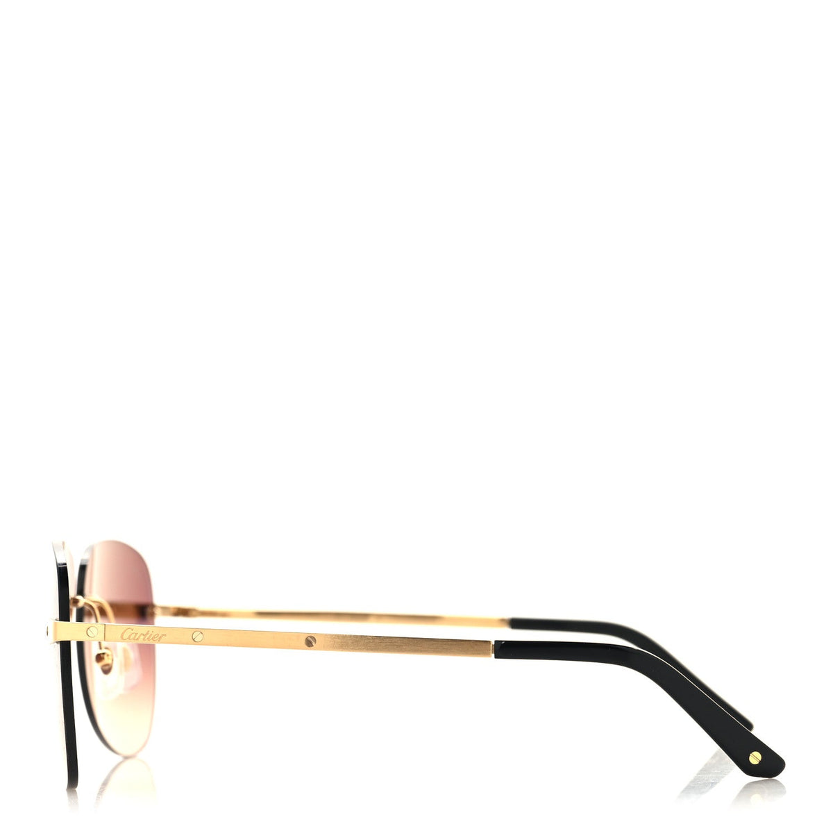 Metal Rimless CT0035RS Sunglasses Gold