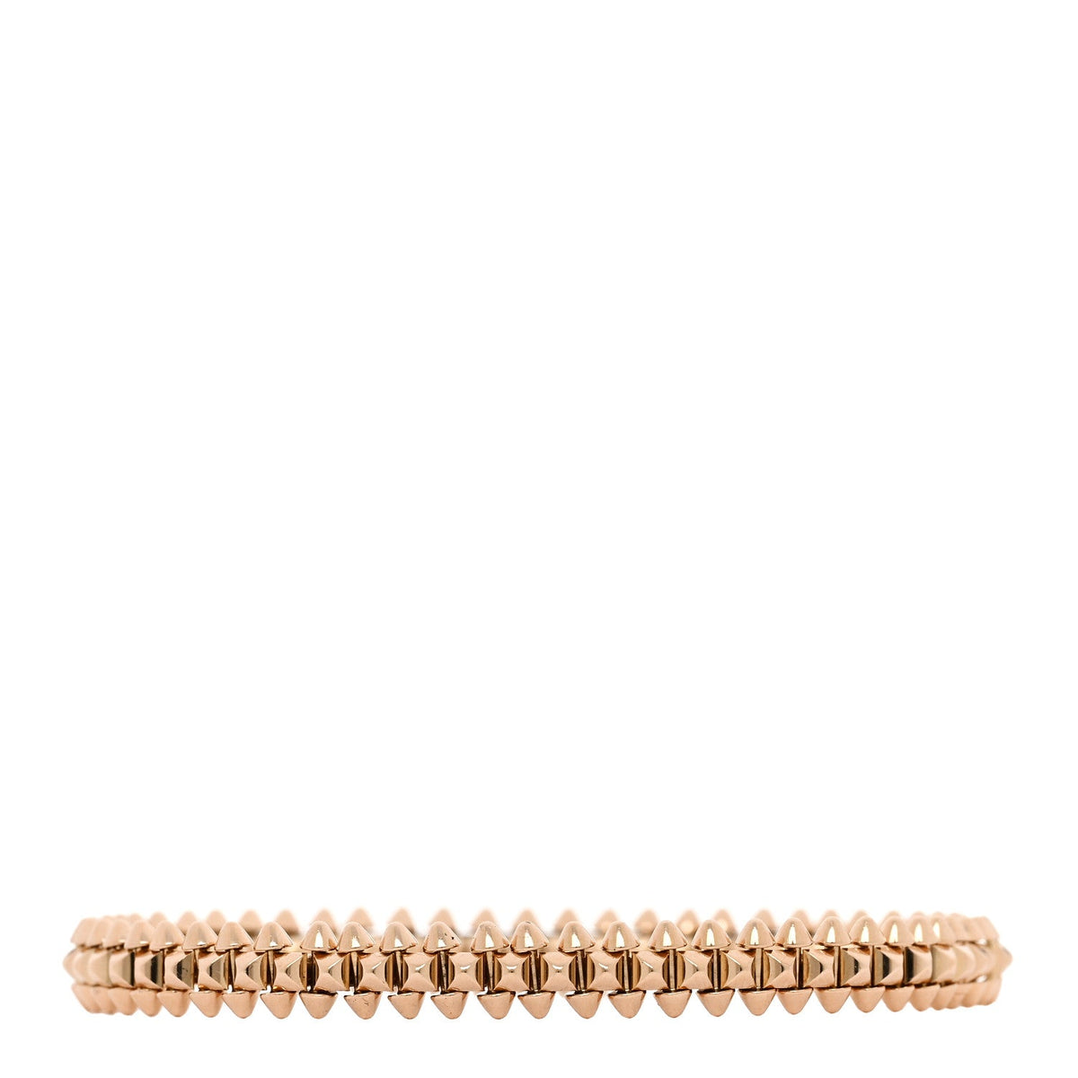 18K Pink Gold Small Clash De Cartier Bracelet 16
