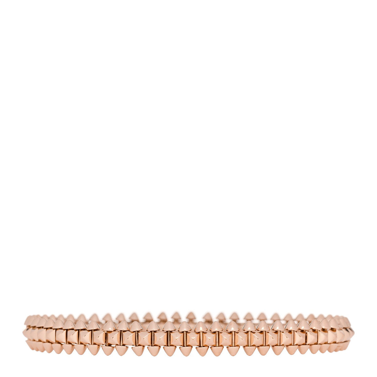 18K Pink Gold Small Clash De Cartier Bracelet 16