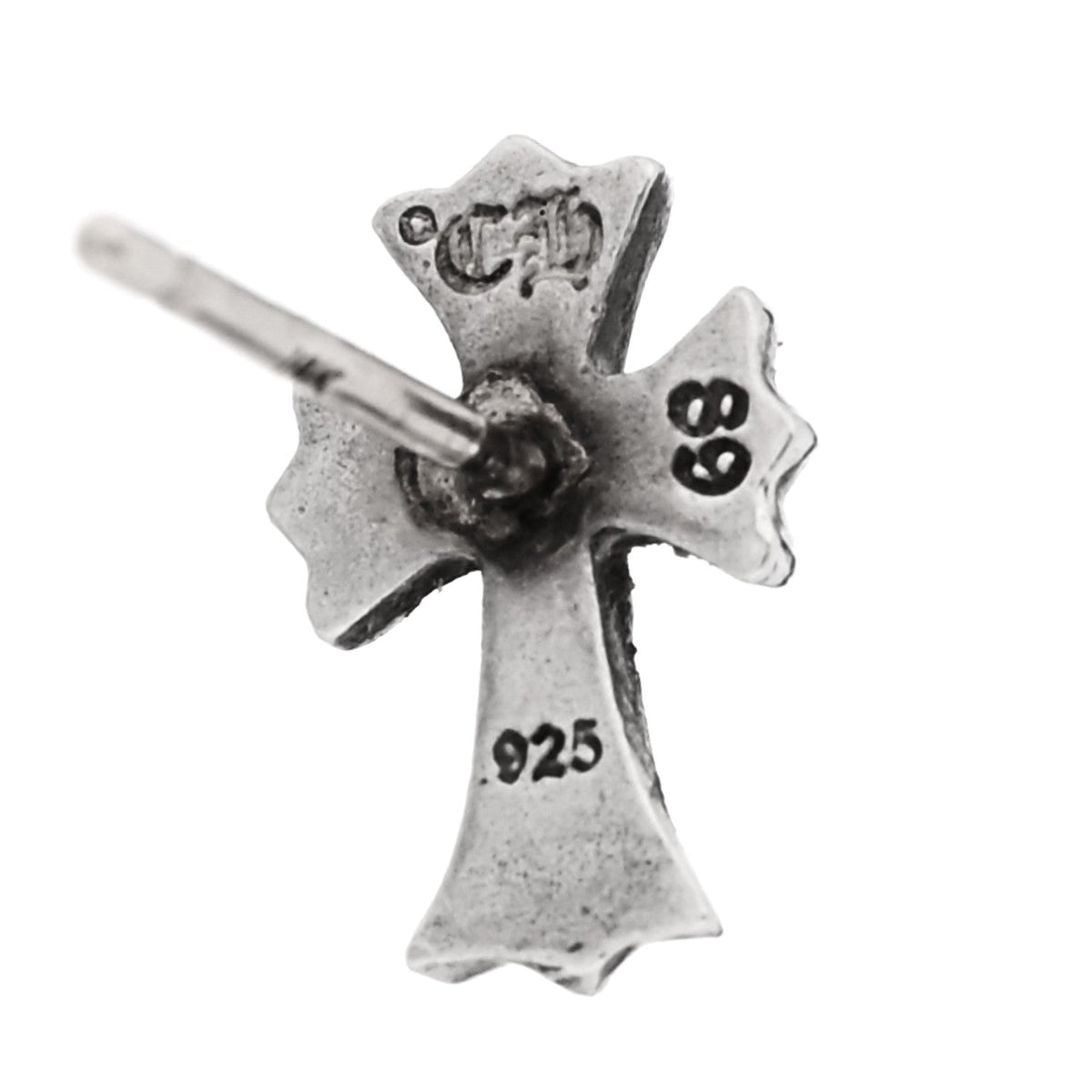 Sterling Silver Cross Single Earring