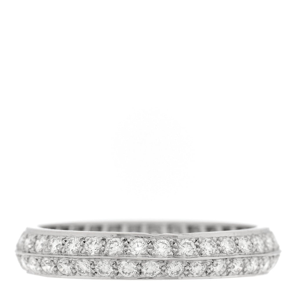 Platinum Diamond Couture Wedding Band Ring 52 6
