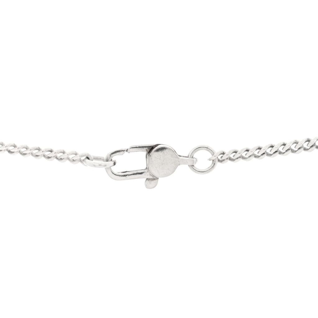 Sterling Silver Knot Heart Pendant Necklace