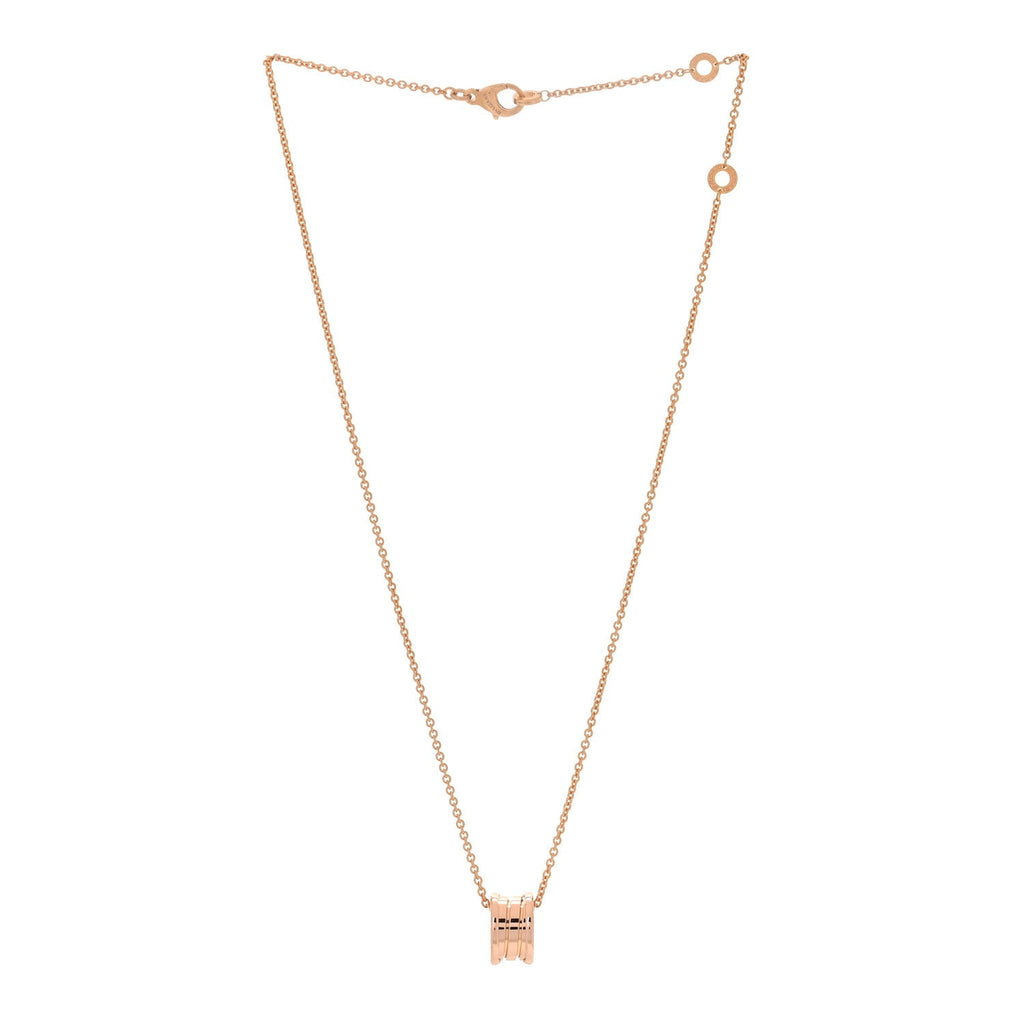 18K Rose Gold B.Zero1 Pendant Necklace