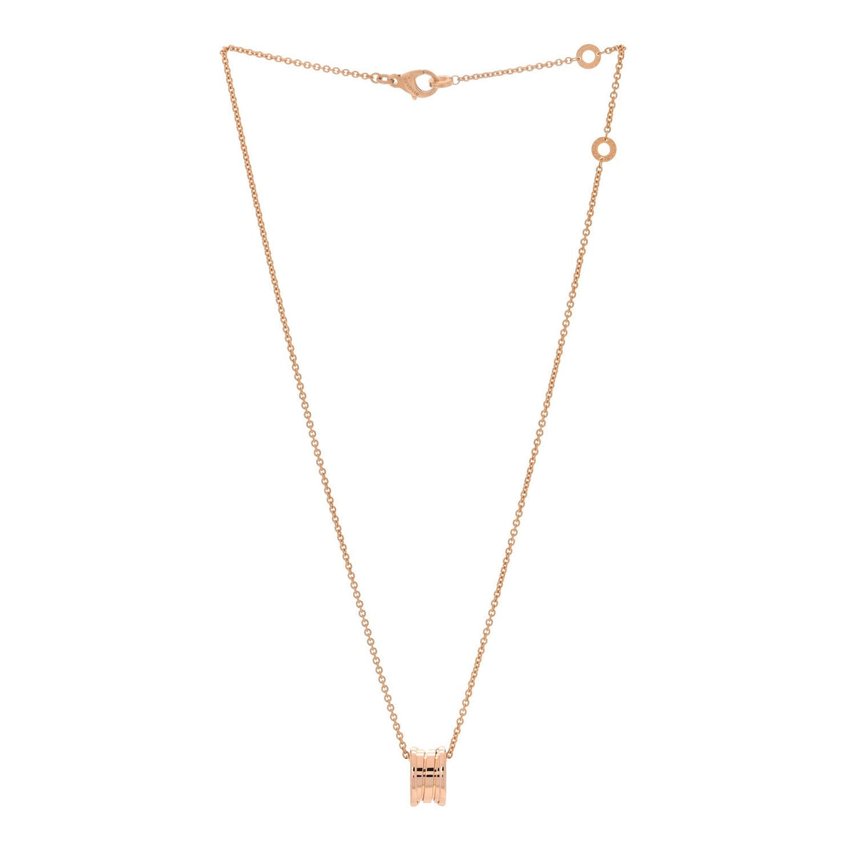 18K Rose Gold B.Zero1 Pendant Necklace