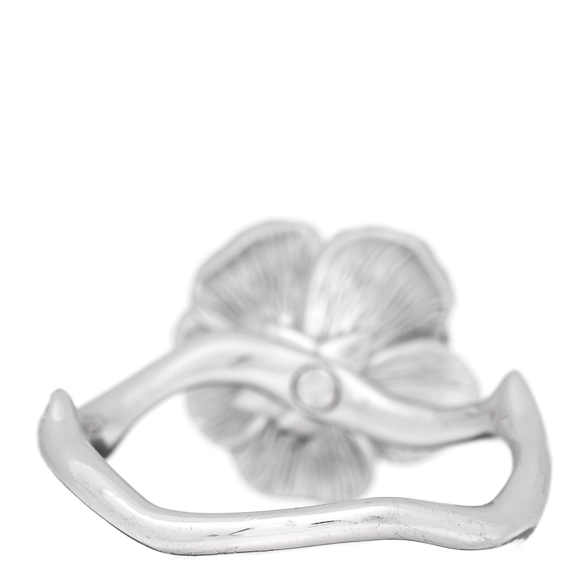 18K White Gold Diamond Small Rose Dior Bagatelle Ring 54 7