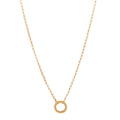 18K Yellow Gold Small Belcher Chain Chubby Annex Link Necklace