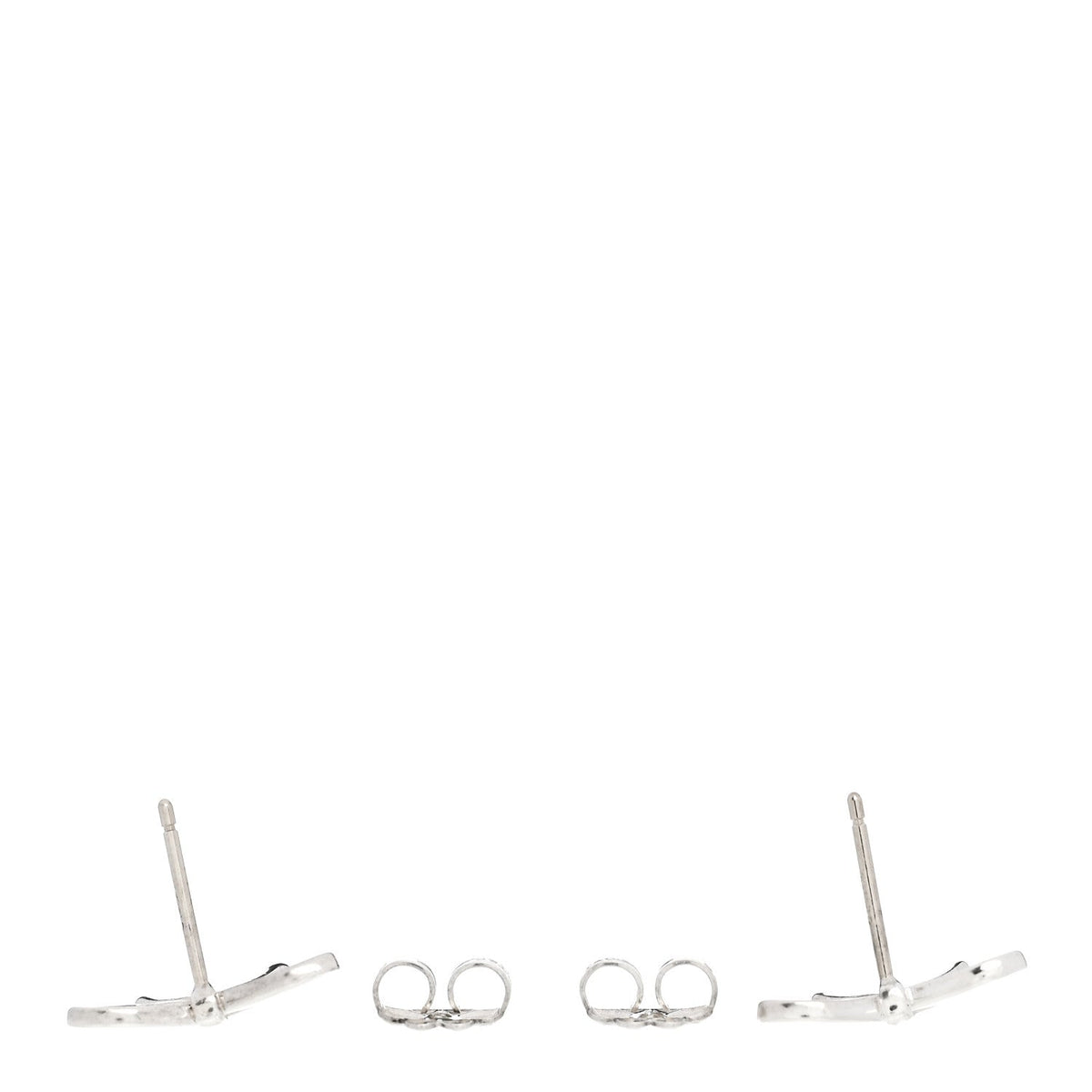 Sterling Silver Bow Earrings