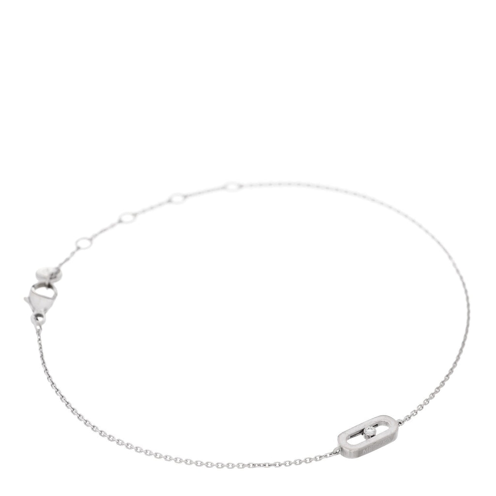 18K White Gold Diamond Messika Care(s) Bracelet