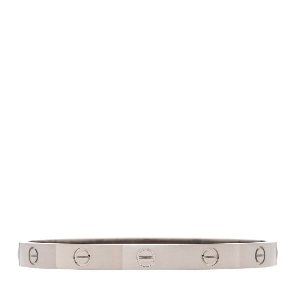18K White Gold LOVE Bracelet 18