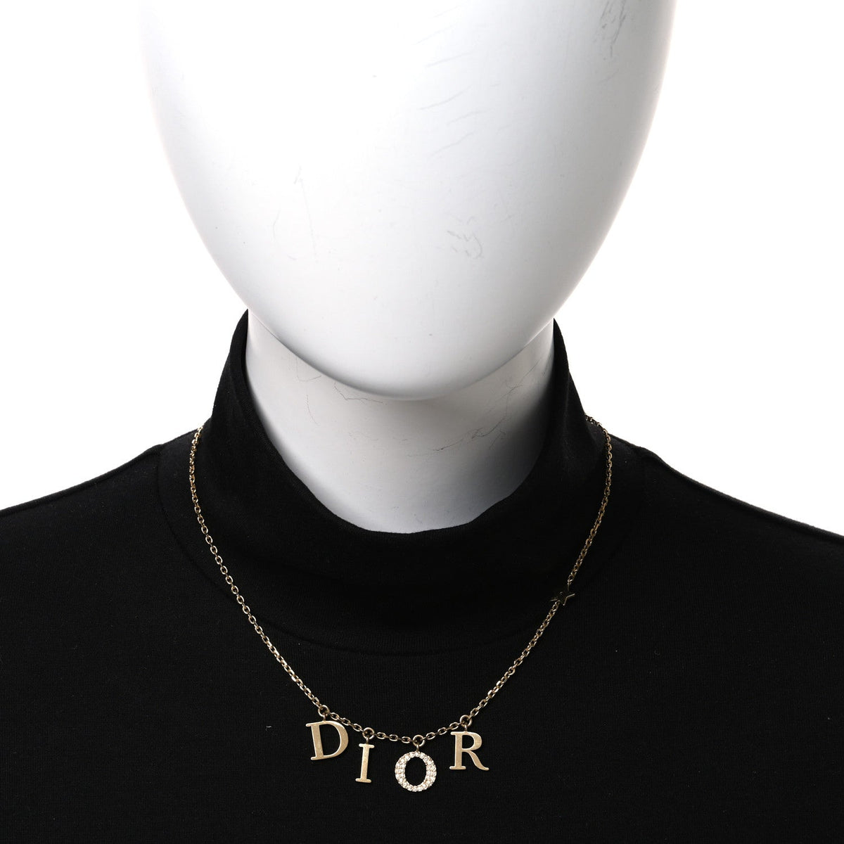Crystal Dio(r)evolution Necklace Gold
