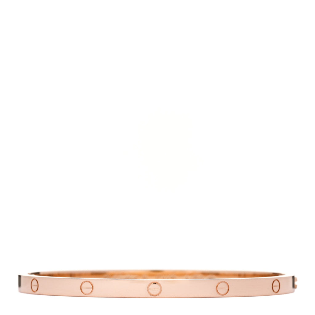 18K Pink Gold Small LOVE Bracelet 16