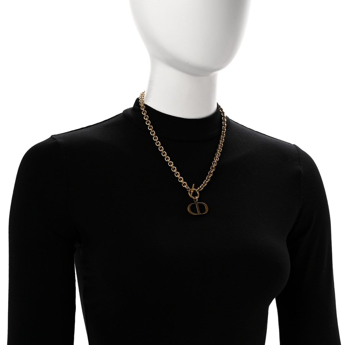 Metal 30 Montaigne Necklace Aged Gold