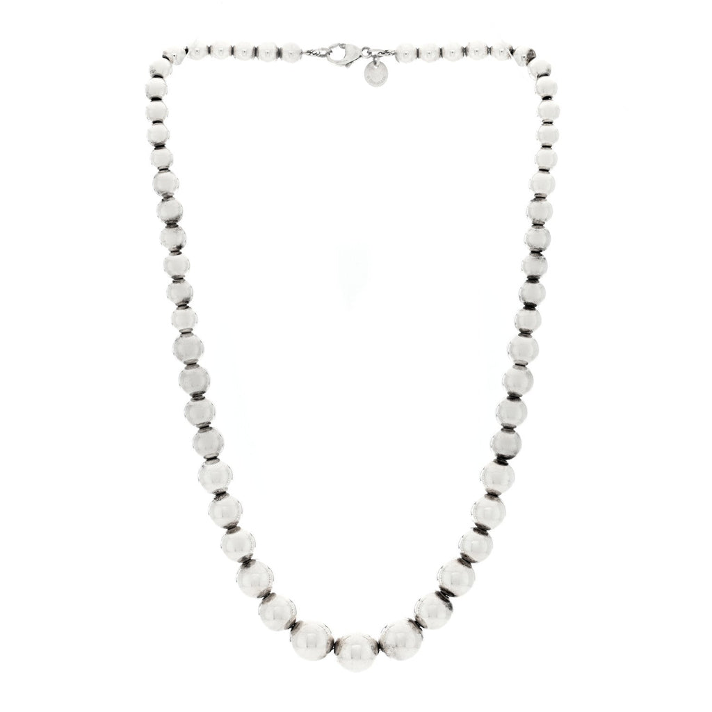 Sterling Silver HardWear Graduated Ball Necklace