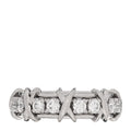 Platinum Diamond Schlumberger Sixteen Stone Ring 52 6