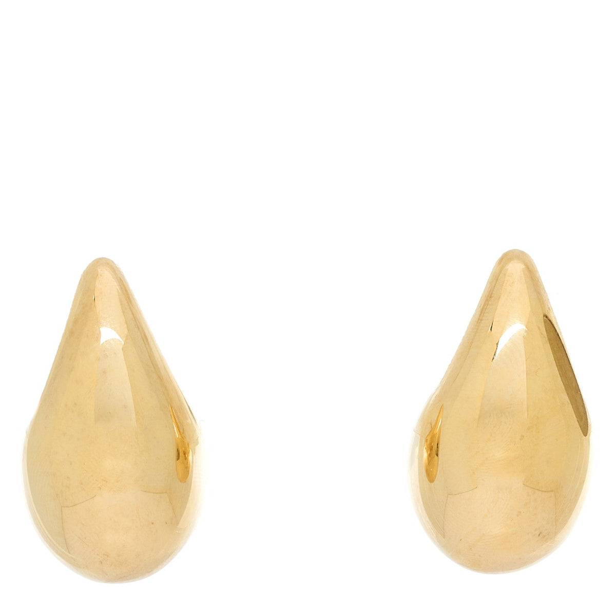 Sterling Silver Small Drop Earrings Gold