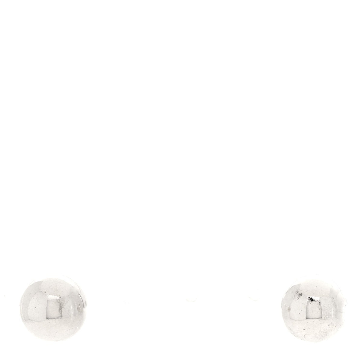 Sterling Silver 8mm Hardwear Ball Earrings