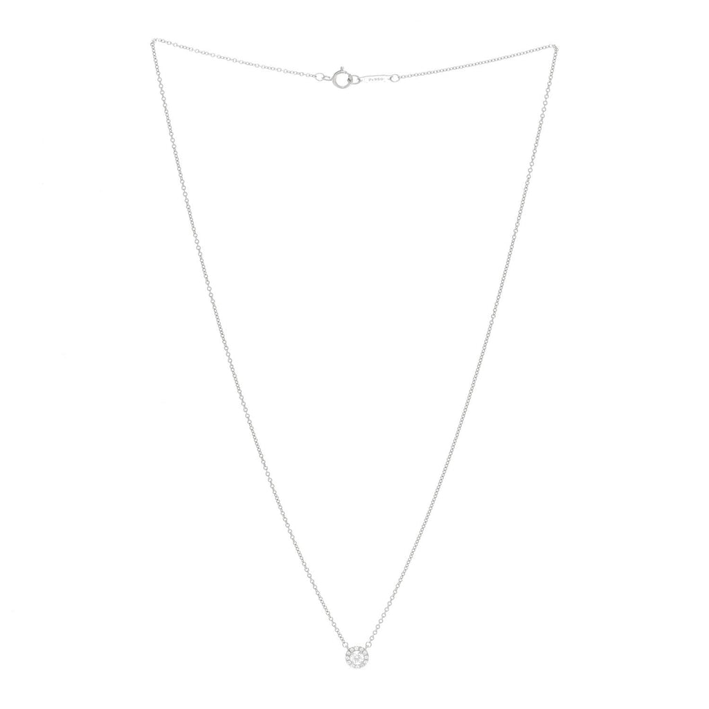 Platinum Diamond .22ct Soleste Pendant