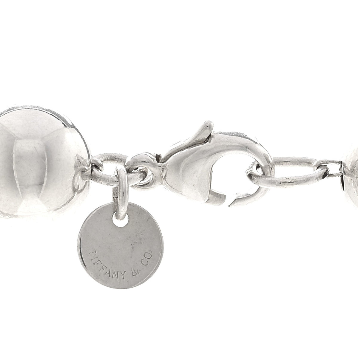 Sterling Silver 10mm Hardwear Ball Necklace