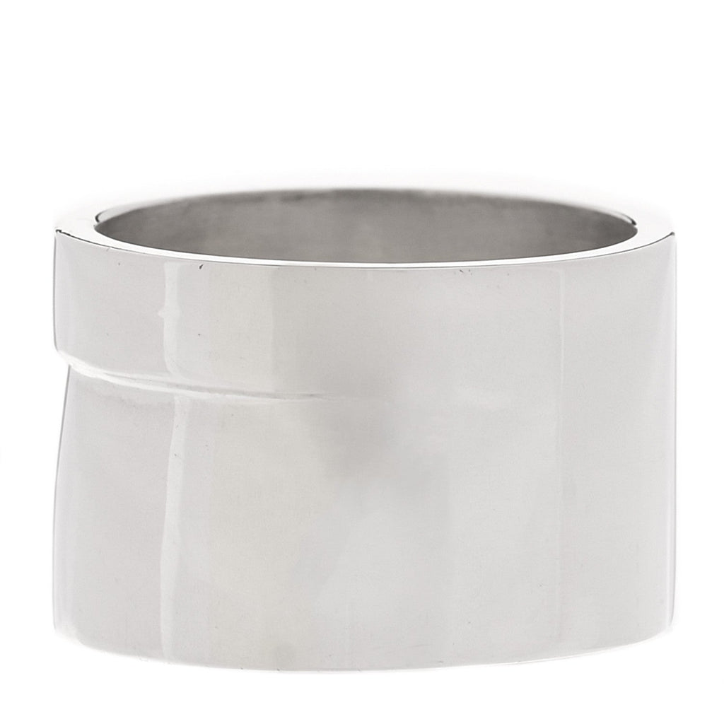 Sterling Silver Square Cutout Ring 54 7