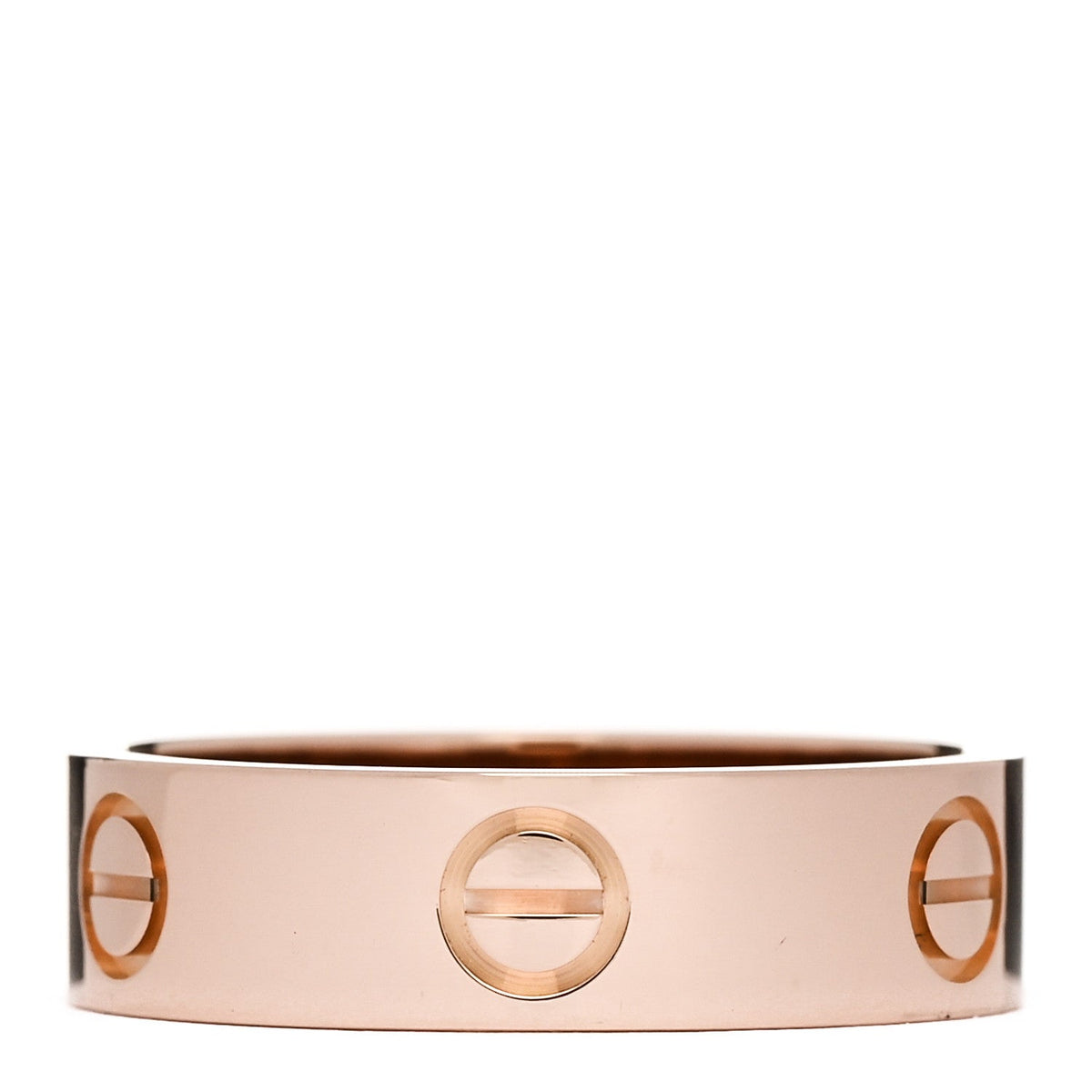18K Pink Gold 5.5mm LOVE Ring 57 8
