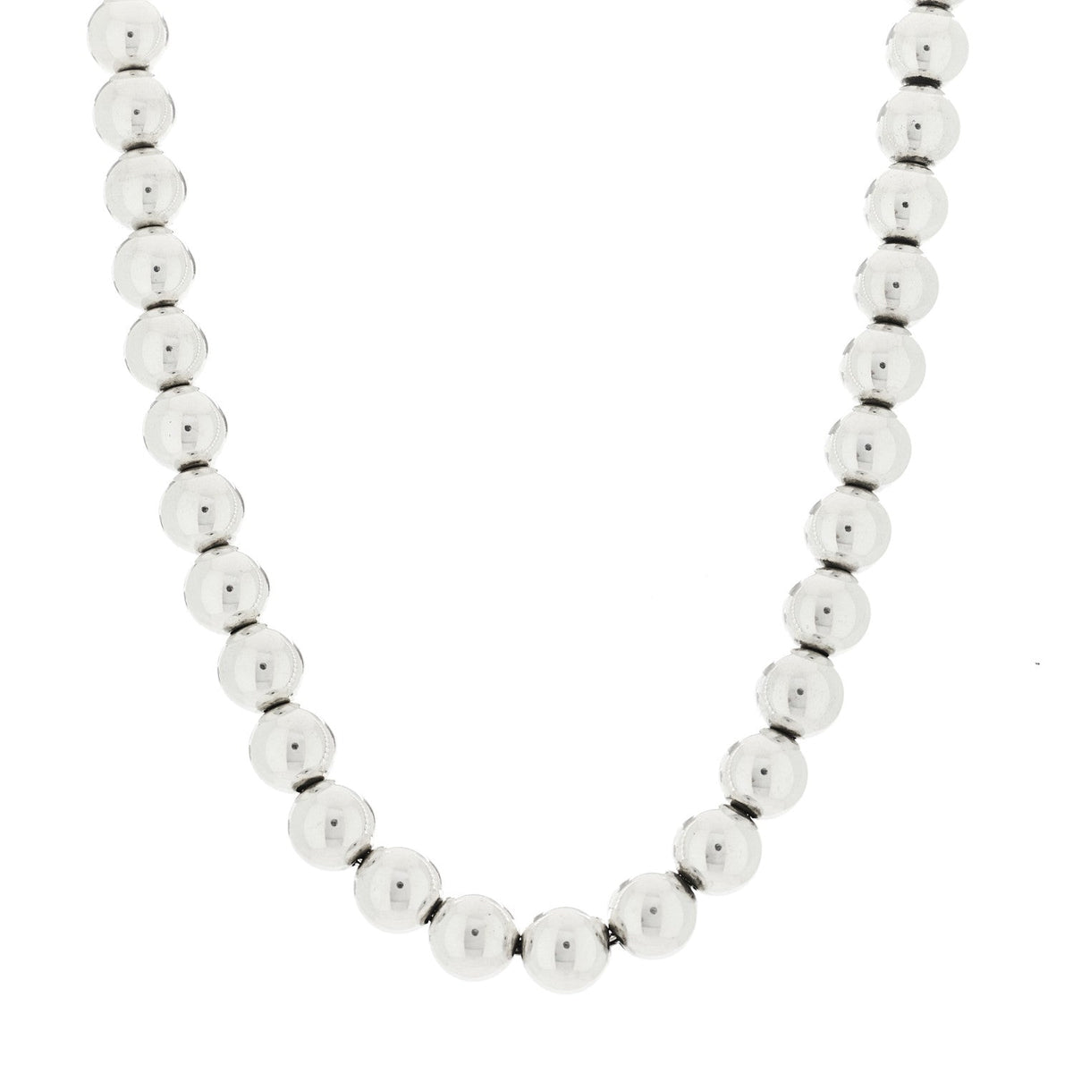 Sterling Silver 10mm Hardwear Ball Necklace