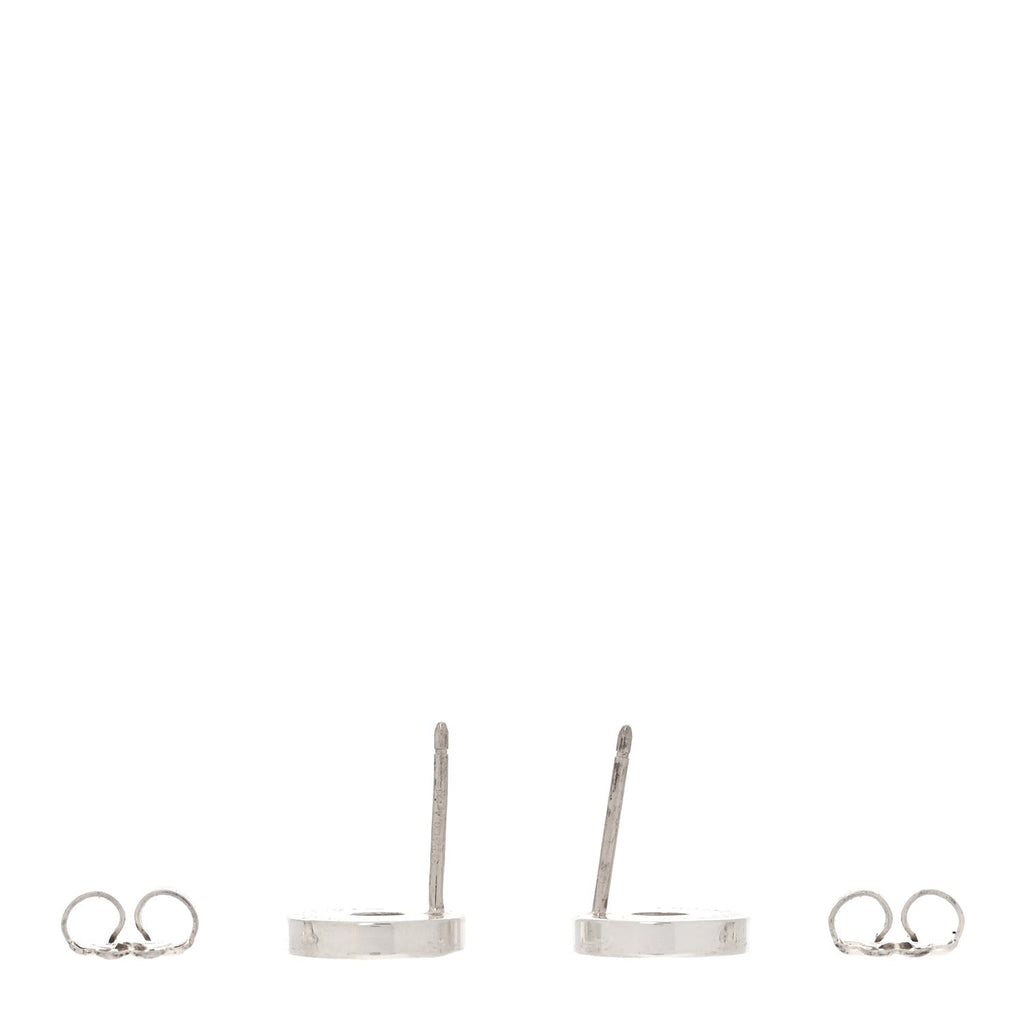 Sterling Silver 1837 Circle Earrings