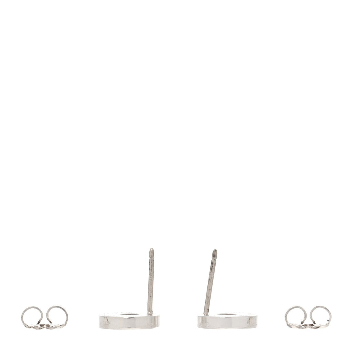 Sterling Silver 1837 Circle Earrings