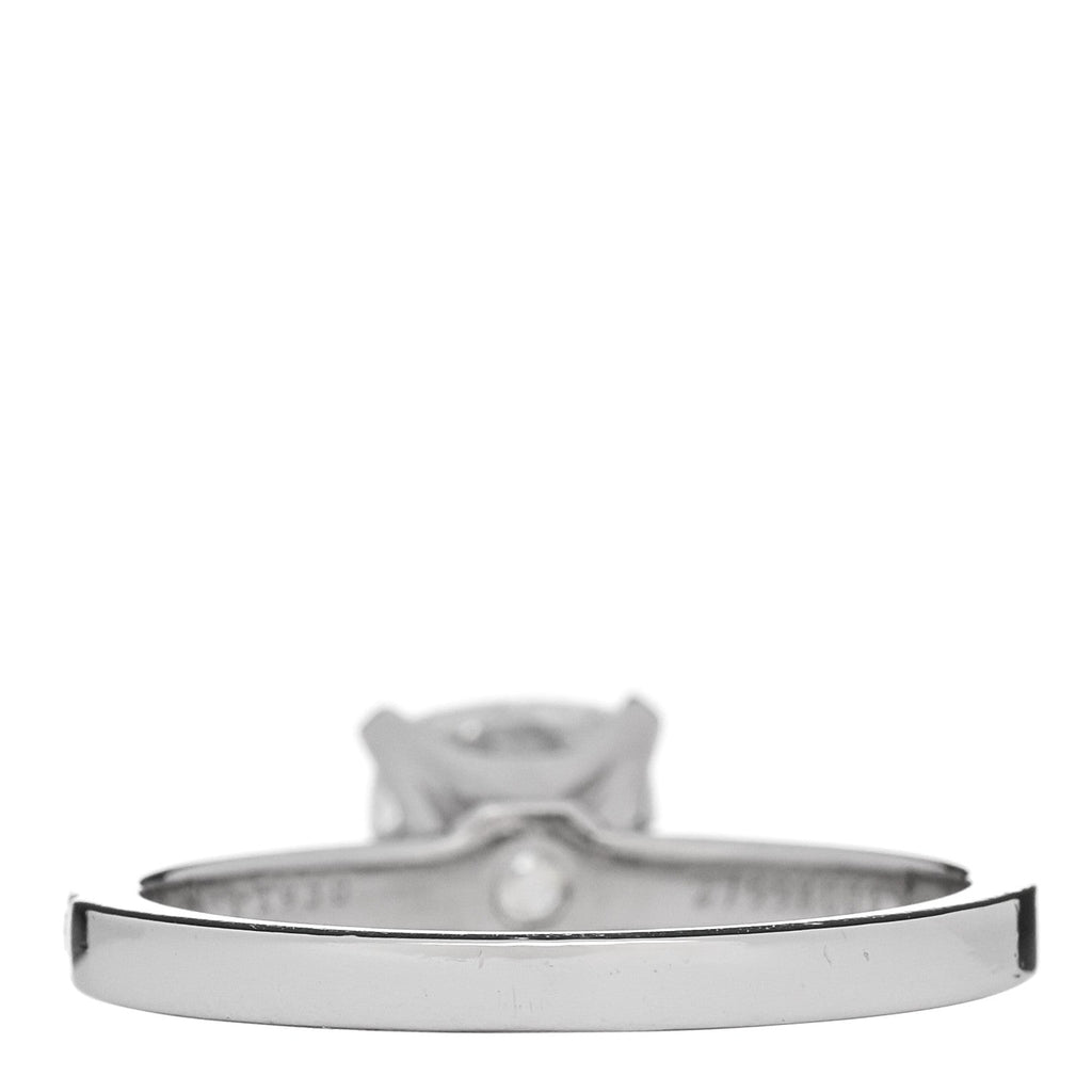 Platinum Diamond 1.11ct Novo Cushion Cut Engagement Ring 51 5.75
