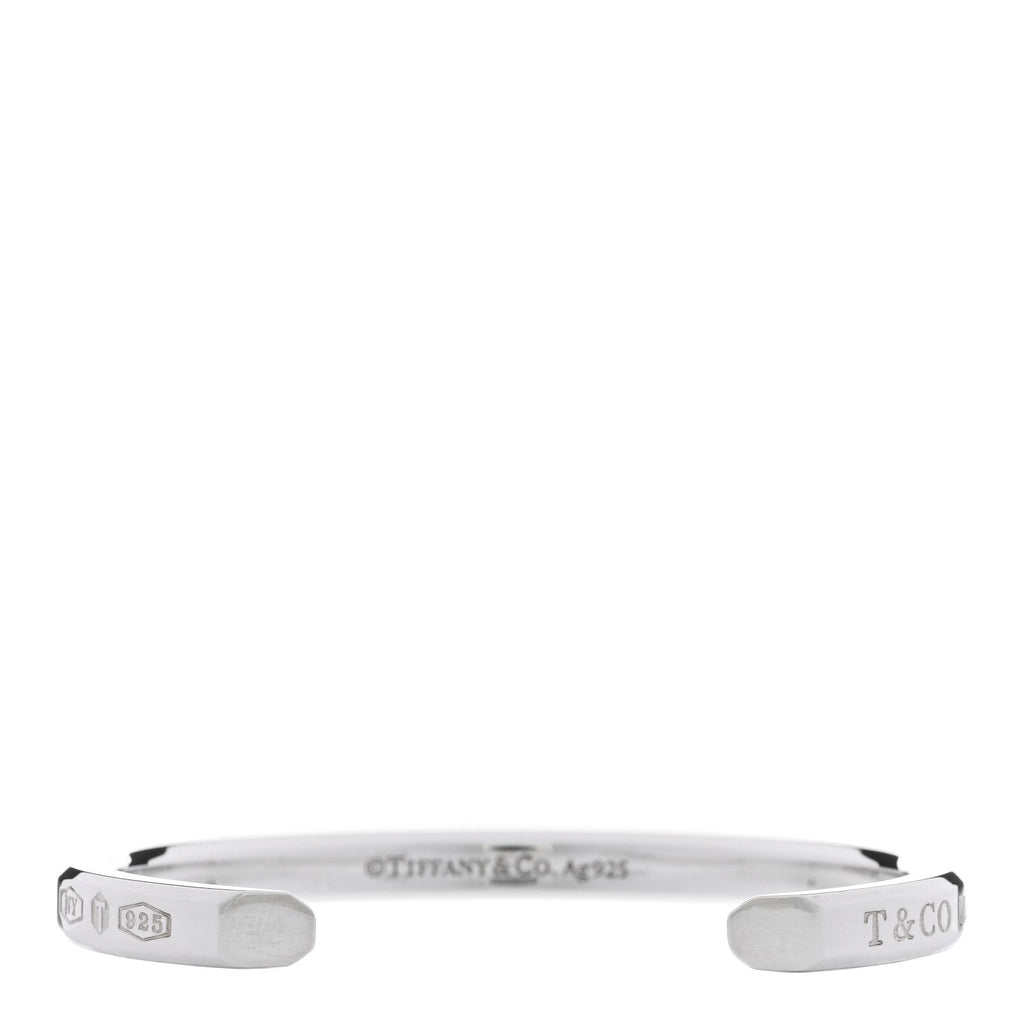 Sterling Silver Narrow Makers Cuff Bracelet