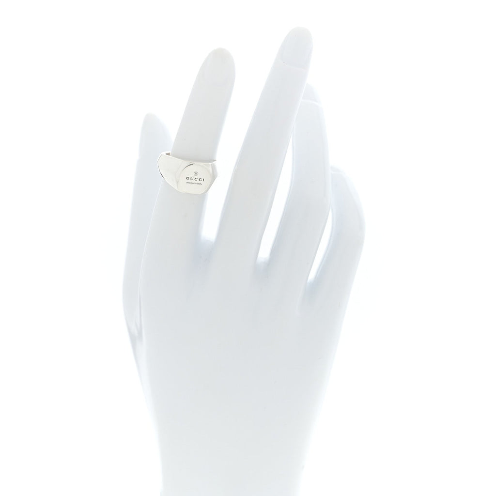 Sterling Silver Trademark Signet Ring 49 4.75