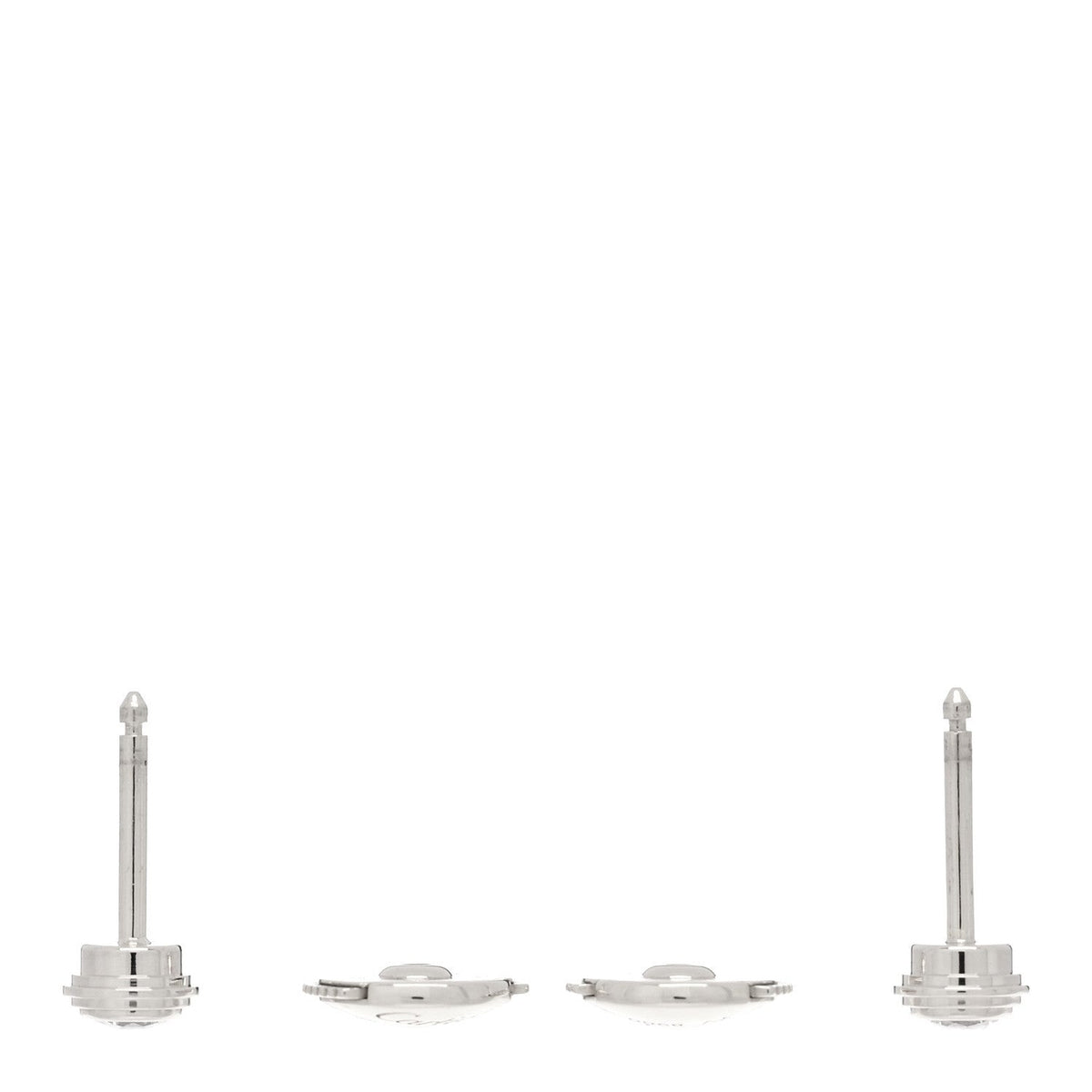 18K White Gold Diamond SM D'Amour Earrings