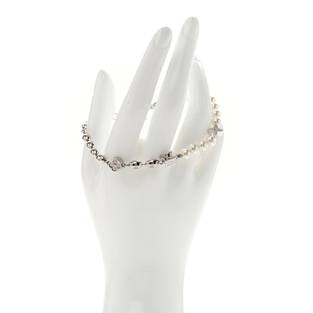 Pearls Fusion Bracelet Silver